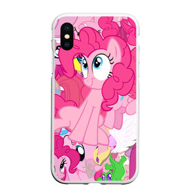 Чехол для iPhone XS Max матовый с принтом Pinky Pie в городе Новоалтайск, Силикон | Область печати: задняя сторона чехла, без боковых панелей | Тематика изображения на принте: my little pony | луна | пинки пай | пони | рарити | рейнбоу дэш | селестия | сумеречная искорка | флаттершай | эплджек