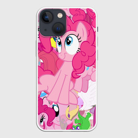 Чехол для iPhone 13 mini с принтом Pinky Pie в городе Новоалтайск,  |  | my little pony | луна | пинки пай | пони | рарити | рейнбоу дэш | селестия | сумеречная искорка | флаттершай | эплджек