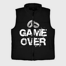 Мужской жилет утепленный 3D с принтом Game over в городе Новоалтайск,  |  | братва жениха | жених | мальчишник | мафия жениха