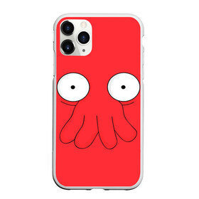 Чехол для iPhone 11 Pro Max матовый с принтом Zoidberg в городе Новоалтайск, Силикон |  | Тематика изображения на принте: futurama | zoidberg | доктор | зойдберг | футурама