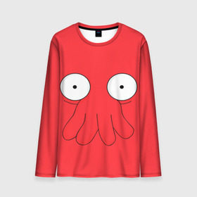 Мужской лонгслив 3D с принтом Zoidberg в городе Новоалтайск, 100% полиэстер | длинные рукава, круглый вырез горловины, полуприлегающий силуэт | futurama | zoidberg | доктор | зойдберг | футурама