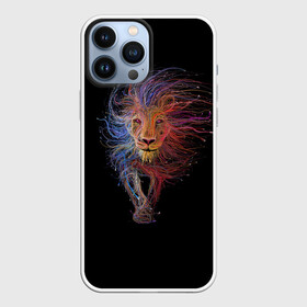Чехол для iPhone 13 Pro Max с принтом Лев в городе Новоалтайск,  |  | Тематика изображения на принте: leon | арт | зверь | лев | рисунок | царь