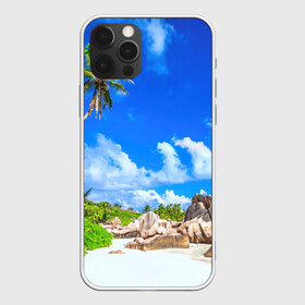 Чехол для iPhone 12 Pro Max с принтом Сейшельские острова в городе Новоалтайск, Силикон |  | Тематика изображения на принте: seychelles | восточная африка | индийский океан | каникулы | море | островное государство | отдых | отпуск | пальмы | песок | пляж | приключение | путешествие | рай | сейшелы | сейшельские острова | туризм