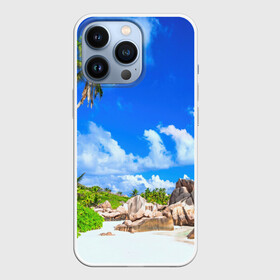 Чехол для iPhone 13 Pro с принтом Сейшельские острова в городе Новоалтайск,  |  | Тематика изображения на принте: seychelles | восточная африка | индийский океан | каникулы | море | островное государство | отдых | отпуск | пальмы | песок | пляж | приключение | путешествие | рай | сейшелы | сейшельские острова | туризм