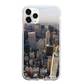 Чехол для iPhone 11 Pro матовый с принтом New York в городе Новоалтайск, Силикон |  | america | new york | usa | америка | высотки | мегаполис | нью йорк | столица мира | сша | штаты
