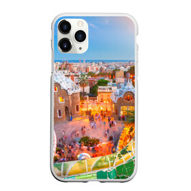 Чехол для iPhone 11 Pro Max матовый с принтом Barcelona в городе Новоалтайск, Силикон |  | europe | spain | барселона | европа | ес | испания | туризм