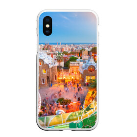 Чехол для iPhone XS Max матовый с принтом Barcelona в городе Новоалтайск, Силикон | Область печати: задняя сторона чехла, без боковых панелей | europe | spain | барселона | европа | ес | испания | туризм
