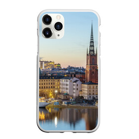 Чехол для iPhone 11 Pro Max матовый с принтом Швеция в городе Новоалтайск, Силикон |  | Тематика изображения на принте: europe | stockholm | sweden | европа | ес | каникулы | отпуск | стокгольм | туризм | швеция