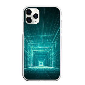 Чехол для iPhone 11 Pro матовый с принтом Цифровой тоннель в городе Новоалтайск, Силикон |  | глубины сознания | интернет | коридор | матрица | оптическая иллюзия | секрет | сеть | тайна | тоннель