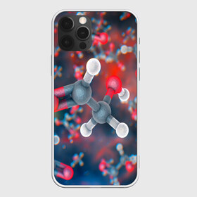 Чехол для iPhone 12 Pro Max с принтом Малекула в городе Новоалтайск, Силикон |  | Тематика изображения на принте: вирус | клетка | макро | медицина | молекула