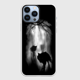 Чехол для iPhone 13 Pro Max с принтом Волки в лесу в городе Новоалтайск,  |  | Тематика изображения на принте: рисунок