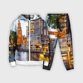 Детский костюм 3D с принтом Амстердам в городе Новоалтайск,  |  | нидерланды | пейзаж