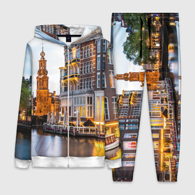 Женский костюм 3D с принтом Амстердам в городе Новоалтайск,  |  | нидерланды | пейзаж