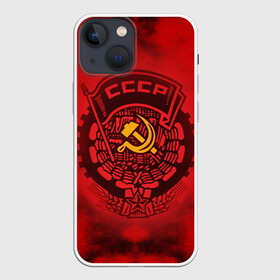 Чехол для iPhone 13 mini с принтом СССР в городе Новоалтайск,  |  | ussr | герб | ссср