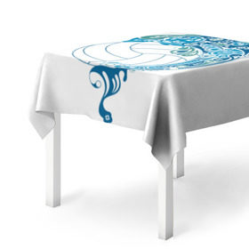 Скатерть 3D с принтом Волейбол 22 в городе Новоалтайск, 100% полиэстер (ткань не мнется и не растягивается) | Размер: 150*150 см | Тематика изображения на принте: 