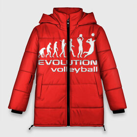 Женская зимняя куртка 3D с принтом Волейбол 23 в городе Новоалтайск, верх — 100% полиэстер; подкладка — 100% полиэстер; утеплитель — 100% полиэстер | длина ниже бедра, силуэт Оверсайз. Есть воротник-стойка, отстегивающийся капюшон и ветрозащитная планка. 

Боковые карманы с листочкой на кнопках и внутренний карман на молнии | evolution | volleyball | волейбол