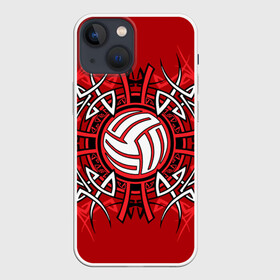 Чехол для iPhone 13 mini с принтом Волейбол 34 в городе Новоалтайск,  |  | volleyball | волейбол