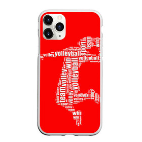 Чехол для iPhone 11 Pro Max матовый с принтом Волейбол 36 в городе Новоалтайск, Силикон |  | Тематика изображения на принте: volleyball | волейбол