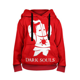 Детская толстовка 3D с принтом Dark Souls 1 в городе Новоалтайск, 100% полиэстер | двухслойный капюшон со шнурком для регулировки, мягкие манжеты на рукавах и по низу толстовки, спереди карман-кенгуру с мягким внутренним слоем | Тематика изображения на принте: dark souls | praise the sun | you died | дарк соулс