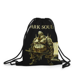 Рюкзак-мешок 3D с принтом Dark Souls 11 в городе Новоалтайск, 100% полиэстер | плотность ткани — 200 г/м2, размер — 35 х 45 см; лямки — толстые шнурки, застежка на шнуровке, без карманов и подкладки | dark souls | praise the sun | you died | дарк соулс