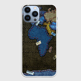 Чехол для iPhone 13 Pro Max с принтом Мир джинс в городе Новоалтайск,  |  | земля | континенты | планета