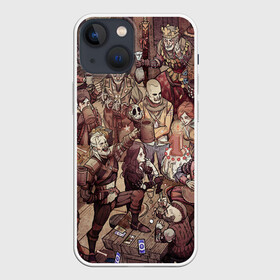 Чехол для iPhone 13 mini с принтом Ведьмак и компания в городе Новоалтайск,  |  | witcher | йенифер | трисс | цири