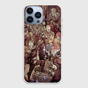 Чехол для iPhone 13 Pro Max с принтом Ведьмак и компания в городе Новоалтайск,  |  | Тематика изображения на принте: witcher | йенифер | трисс | цири