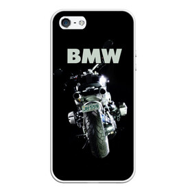 Чехол для iPhone 5/5S матовый с принтом BMW moto в городе Новоалтайск, Силикон | Область печати: задняя сторона чехла, без боковых панелей | bmw | бмв | бумер | мотоцикл