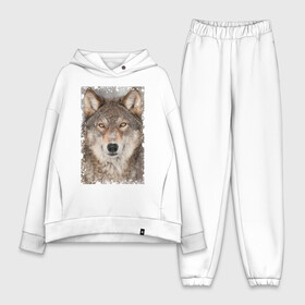 Женский костюм хлопок Oversize с принтом Волк (retro style) в городе Новоалтайск,  |  | retro style | wolf | ветошь | взгляд | винтаж | волк | волчара | добыча | жертва | животное | зверь | лик | опасность | охотник | потёртости | санитар леса | серый | старина | хищник | царапины