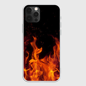 Чехол для iPhone 12 Pro Max с принтом Огонь с искрами в городе Новоалтайск, Силикон |  | Тематика изображения на принте: 