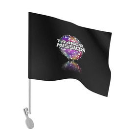 Флаг для автомобиля с принтом Trancemission в городе Новоалтайск, 100% полиэстер | Размер: 30*21 см | trancemission |   |  trance mission | транс миссия | трансмиссия