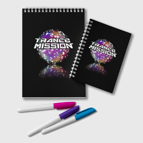 Блокнот с принтом Trancemission в городе Новоалтайск, 100% бумага | 48 листов, плотность листов — 60 г/м2, плотность картонной обложки — 250 г/м2. Листы скреплены удобной пружинной спиралью. Цвет линий — светло-серый
 | Тематика изображения на принте: trancemission |   |  trance mission | транс миссия | трансмиссия
