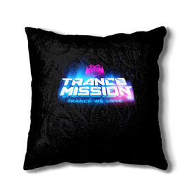 Подушка 3D с принтом Trancemission 2 в городе Новоалтайск, наволочка – 100% полиэстер, наполнитель – холлофайбер (легкий наполнитель, не вызывает аллергию). | состоит из подушки и наволочки. Наволочка на молнии, легко снимается для стирки | trancemission |   |  trance mission | транс миссия | трансмиссия