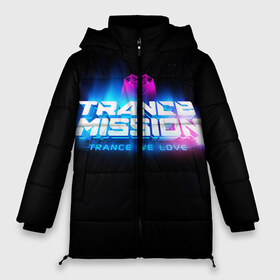 Женская зимняя куртка 3D с принтом Trancemission 2 в городе Новоалтайск, верх — 100% полиэстер; подкладка — 100% полиэстер; утеплитель — 100% полиэстер | длина ниже бедра, силуэт Оверсайз. Есть воротник-стойка, отстегивающийся капюшон и ветрозащитная планка. 

Боковые карманы с листочкой на кнопках и внутренний карман на молнии | trancemission |   |  trance mission | транс миссия | трансмиссия