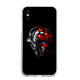 Чехол для iPhone XS Max матовый с принтом Пиратская станция 3 в городе Новоалтайск, Силикон | Область печати: задняя сторона чехла, без боковых панелей | and | dnb | drumm | pirate | station | бэйс | драм | пиратская | станция