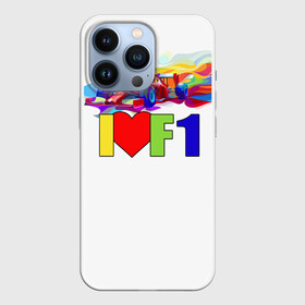 Чехол для iPhone 13 Pro с принтом Я люблю F1 в городе Новоалтайск,  |  | Тематика изображения на принте: f1 | авто | автомобиль | автоспорт | гонки | формула 1