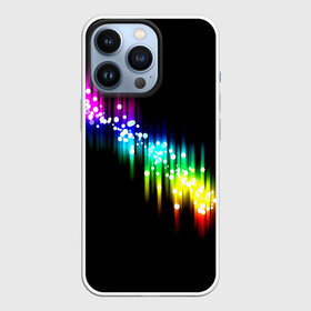 Чехол для iPhone 13 Pro с принтом Блики в городе Новоалтайск,  |  | Тематика изображения на принте: волна | цветной | яркий