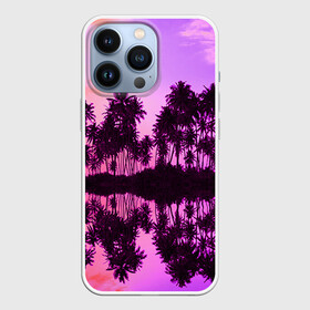 Чехол для iPhone 13 Pro с принтом Hawaii dream в городе Новоалтайск,  |  | Тематика изображения на принте: гавайи | закат | пляж