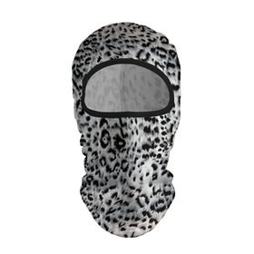 Балаклава 3D с принтом White Jaguar в городе Новоалтайск, 100% полиэстер, ткань с особыми свойствами — Activecool | плотность 150–180 г/м2; хорошо тянется, но при этом сохраняет форму. Закрывает шею, вокруг отверстия для глаз кайма. Единый размер | барс | леопард | ягуар