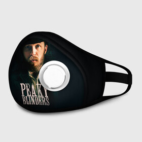 Маска из неопрена с принтом Peaky Blinders 1 в городе Новоалтайск, неопрен 100% | Форма огибающая нос. Резинки для ушей с дополнительной резинкой на затылке. Клапан для выдоха для активного дыхания при занятиях спортом. Эластичный материал маски и окантовки для лучшего растяжения и прилегания маски.  | Тематика изображения на принте: peaky blinders | козырьки | козырьки сериал | острые козырьки | томас шелби