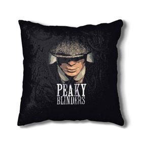 Подушка 3D с принтом Peaky Blinders 5 в городе Новоалтайск, наволочка – 100% полиэстер, наполнитель – холлофайбер (легкий наполнитель, не вызывает аллергию). | состоит из подушки и наволочки. Наволочка на молнии, легко снимается для стирки | Тематика изображения на принте: peaky blinders | козырьки | козырьки сериал | острые козырьки | томас шелби