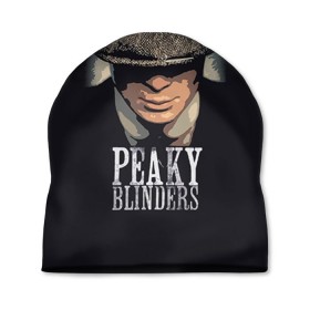 Шапка 3D с принтом Peaky Blinders 5 в городе Новоалтайск, 100% полиэстер | универсальный размер, печать по всей поверхности изделия | peaky blinders | козырьки | козырьки сериал | острые козырьки | томас шелби