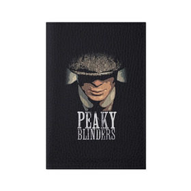 Обложка для паспорта матовая кожа с принтом Peaky Blinders 5 в городе Новоалтайск, натуральная матовая кожа | размер 19,3 х 13,7 см; прозрачные пластиковые крепления | peaky blinders | козырьки | козырьки сериал | острые козырьки | томас шелби