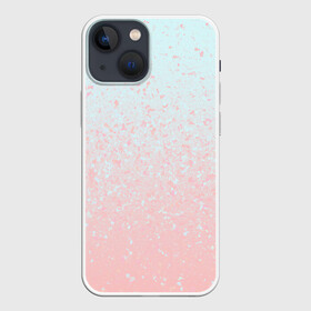 Чехол для iPhone 13 mini с принтом Pink Blue Gradient в городе Новоалтайск,  |  | blu | gradient | pink | голубое | градиент | розовое