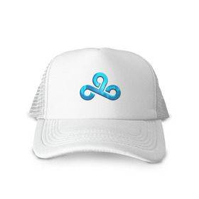 Кепка тракер с сеткой с принтом cs:go - Cloud9 2016 Foil (Металлический эффект) в городе Новоалтайск, трикотажное полотно; задняя часть — сетка | длинный козырек, универсальный размер, пластиковая застежка | 