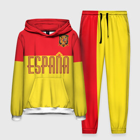 Мужской костюм 3D (с толстовкой) с принтом Сборная Испании по футболу в городе Новоалтайск,  |  | испания