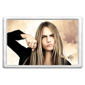 Магнит 45*70 с принтом Cara Delevingne в городе Новоалтайск, Пластик | Размер: 78*52 мм; Размер печати: 70*45 | Тематика изображения на принте: actress | angry | body art | british top model | cara delevingne | emotion | актриса | боди арт | британская топ модель | делевинь | кара | сердитая | эмоция