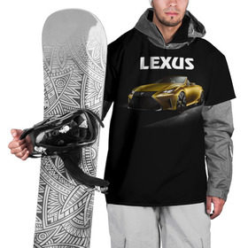 Накидка на куртку 3D с принтом Lexus в городе Новоалтайск, 100% полиэстер |  | Тематика изображения на принте: lexus | авто | автомобиль | лексус | машина