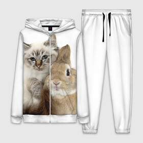 Женский костюм 3D Кот и кролик: в городе Новоалтайск, | | cat | cute | fluffy | friends | friendship | hug | kitty | rabbit | toddlers | дружба | друзья | кот | котенок | кролик | любовь | малыши | милые | обнимаются | пушистые