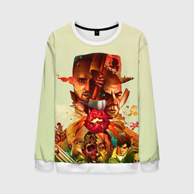 Мужской свитшот 3D с принтом Breaking bad (mix) в городе Новоалтайск, 100% полиэстер с мягким внутренним слоем | круглый вырез горловины, мягкая резинка на манжетах и поясе, свободная посадка по фигуре | breaking bad